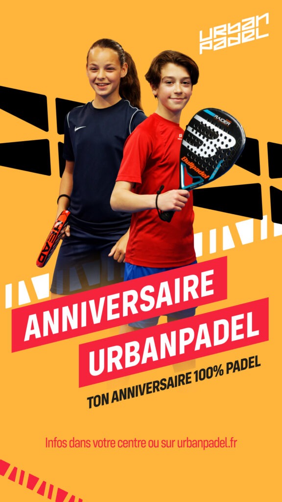Anniversaire Padel Anniversaire Sportif Pour Enfant UrbanSoccer