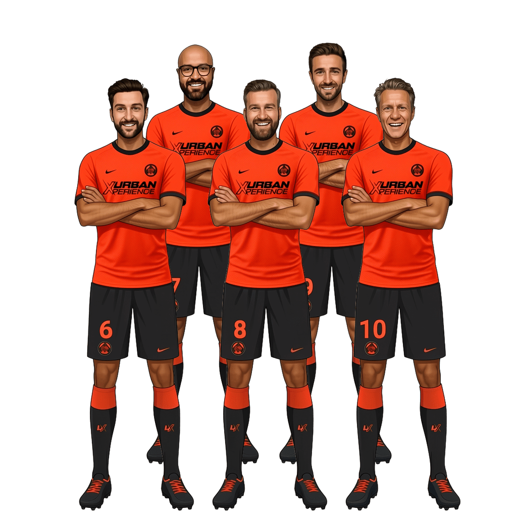 Bornes tactiles de personnalisation équipe avant-match Urban Xperience